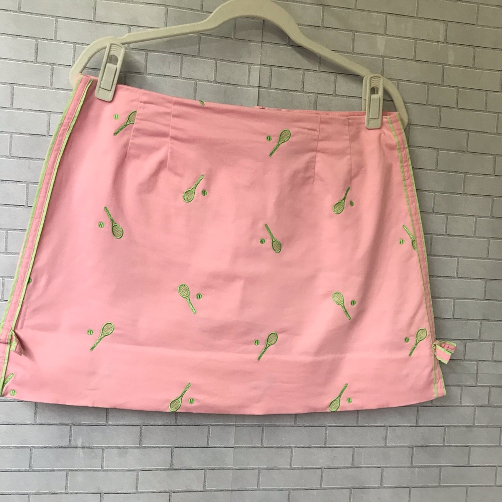 Lilly Pulitzer Pink Tennis Skirt SZ 12